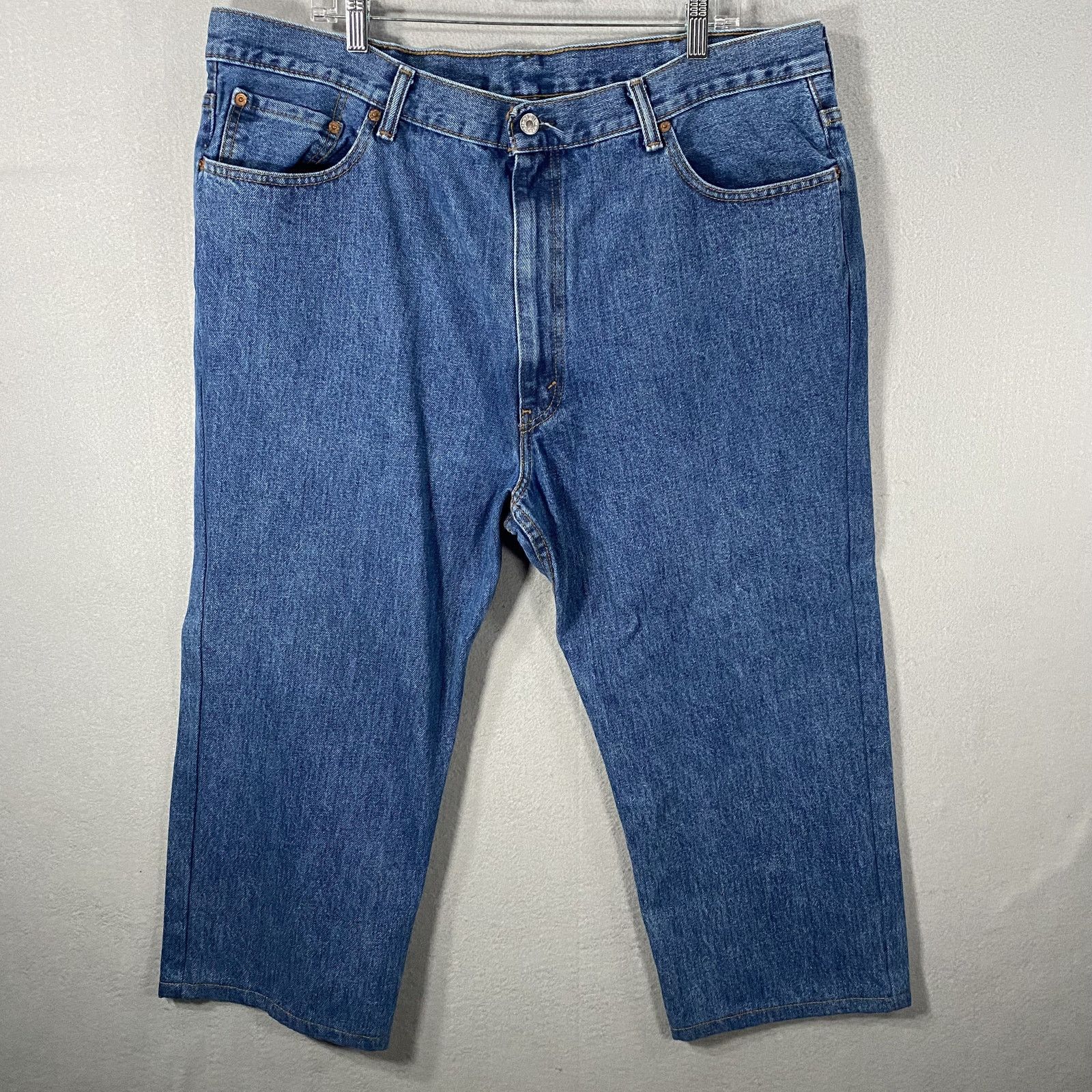 Levi's Levis 550 Denim Blue Jeans Straight Leg Pants Mens W42 x L30 Size US 42 / EU 58 - 1 Thumbnail