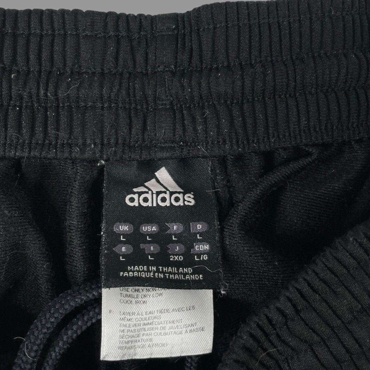 Adidas Adidas triple black striped sweatpants Size US 32 / EU 48 - 4 Thumbnail