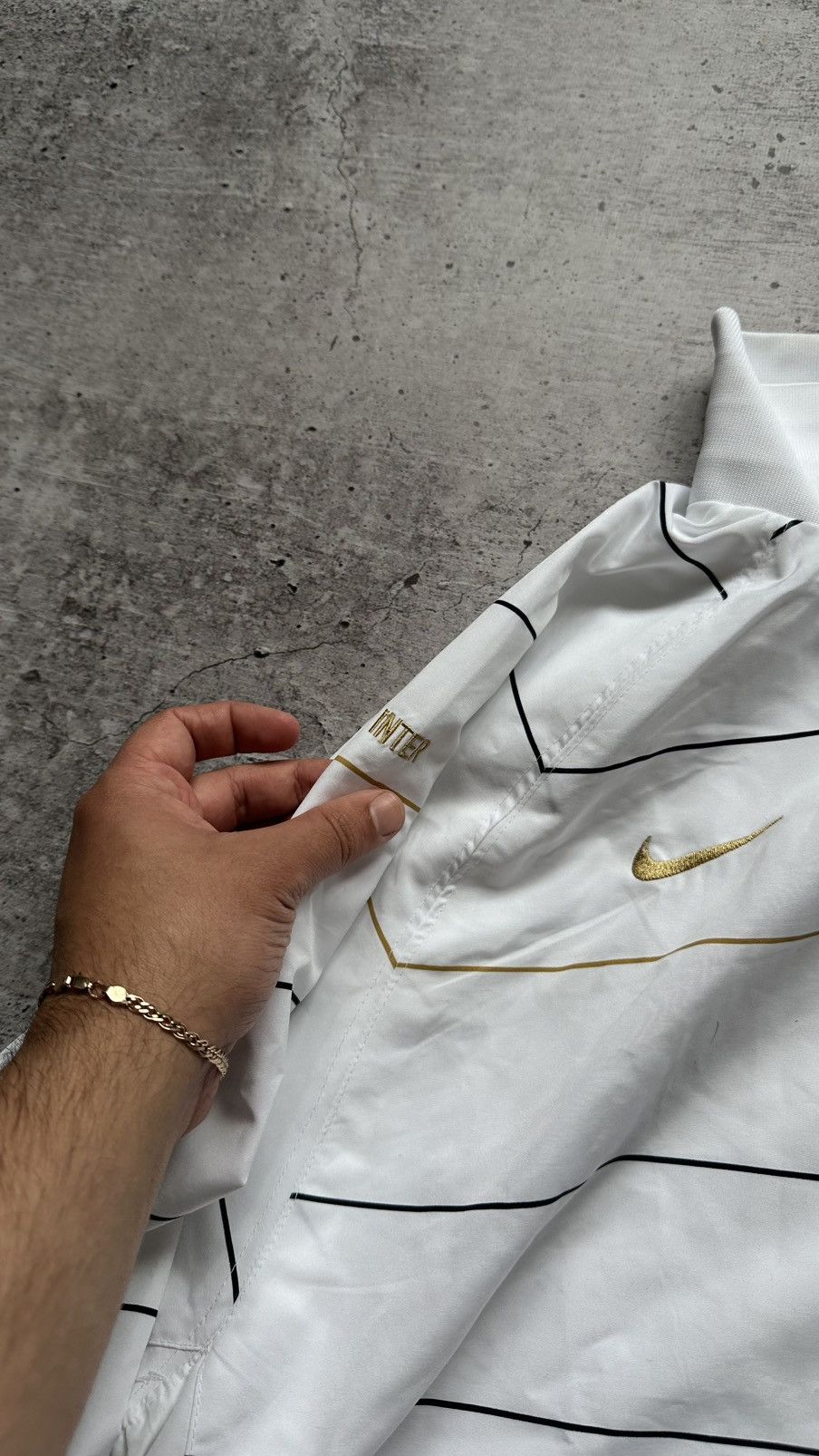 Nike Rare Nike Vintage Internazionale Milano Track Jacket Size US XL / EU 56 / 4 - 10 Thumbnail