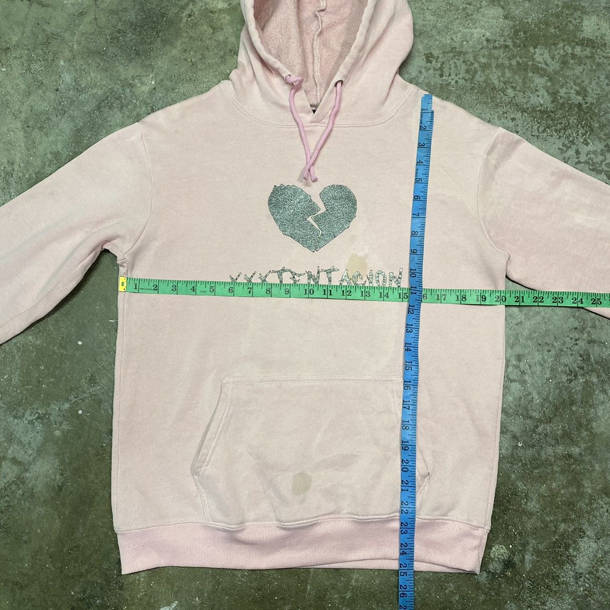 Band Tees × Rap Tees RARE🔥 XXXTENTACION PINK HOODIE Size US M / EU 48-50 / 2 - 12 Thumbnail