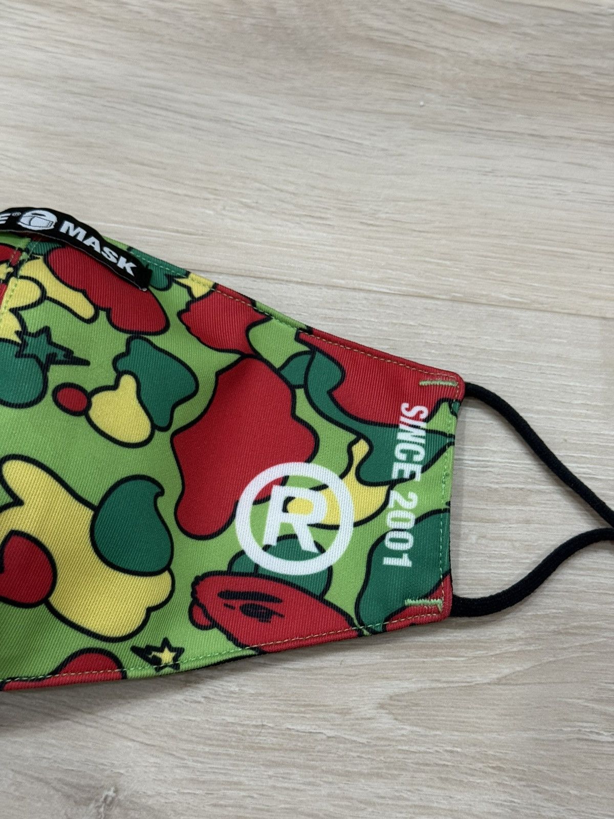 Bape Bape Psyche Camo Face Mask Size ONE SIZE - 4 Thumbnail