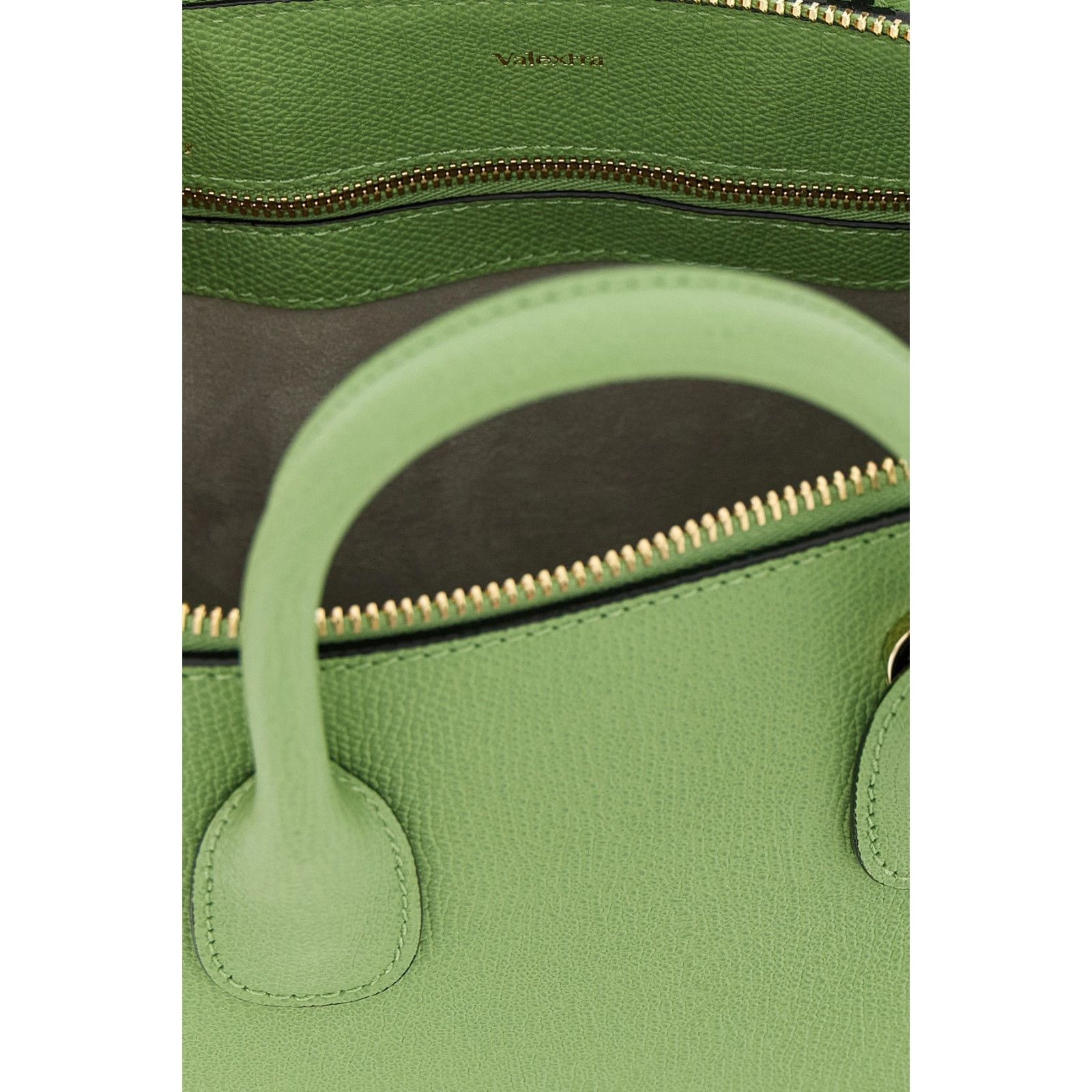 Valextra VALEXTRA Mini Green Top Handle Bag New/Authentic Size ONE SIZE - 4 Thumbnail