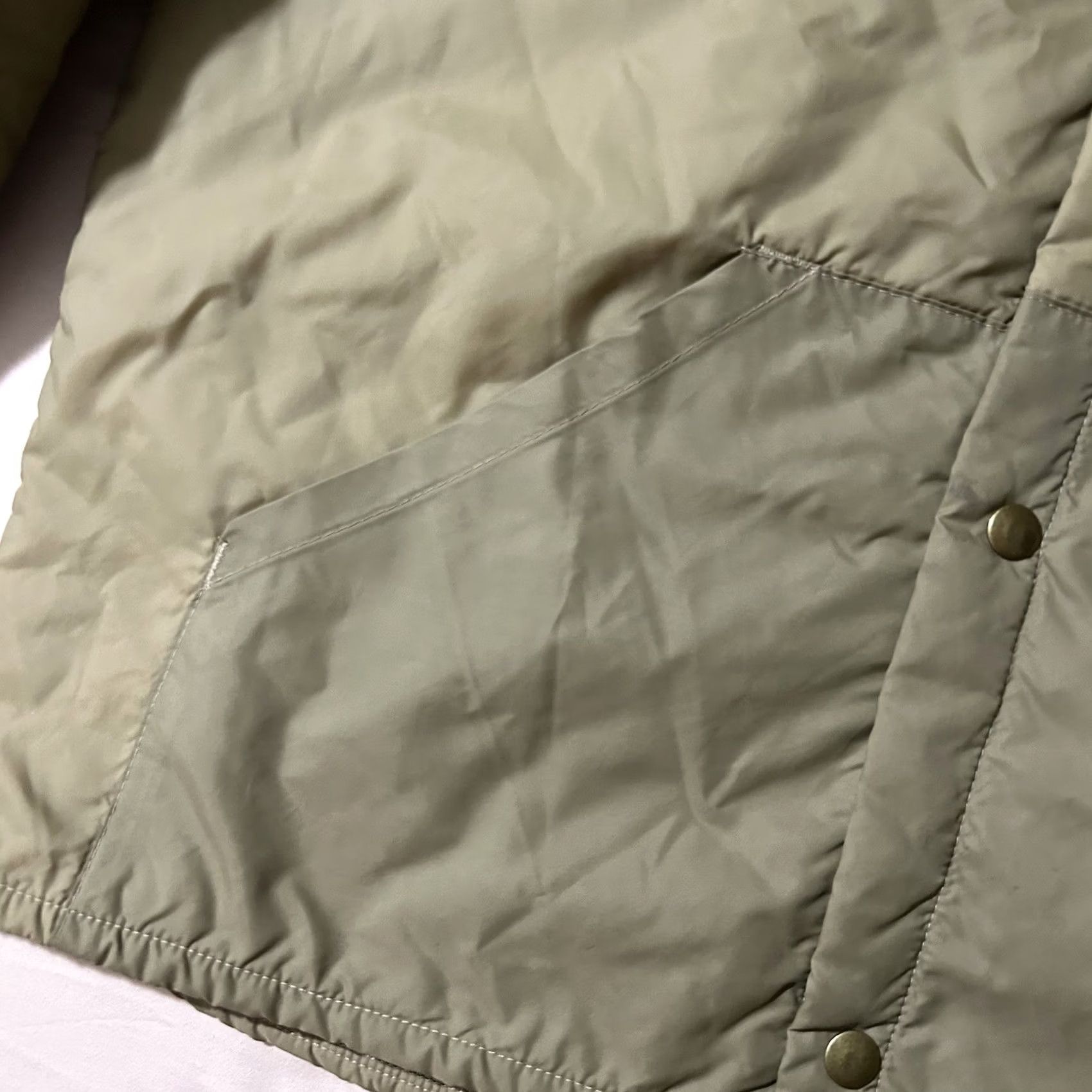 Orvis VINTAGE Orvis Nylon Thinsulate Bomber Jacket L Men Tan 80s Size US L / EU 52-54 / 3 - 2 Thumbnail