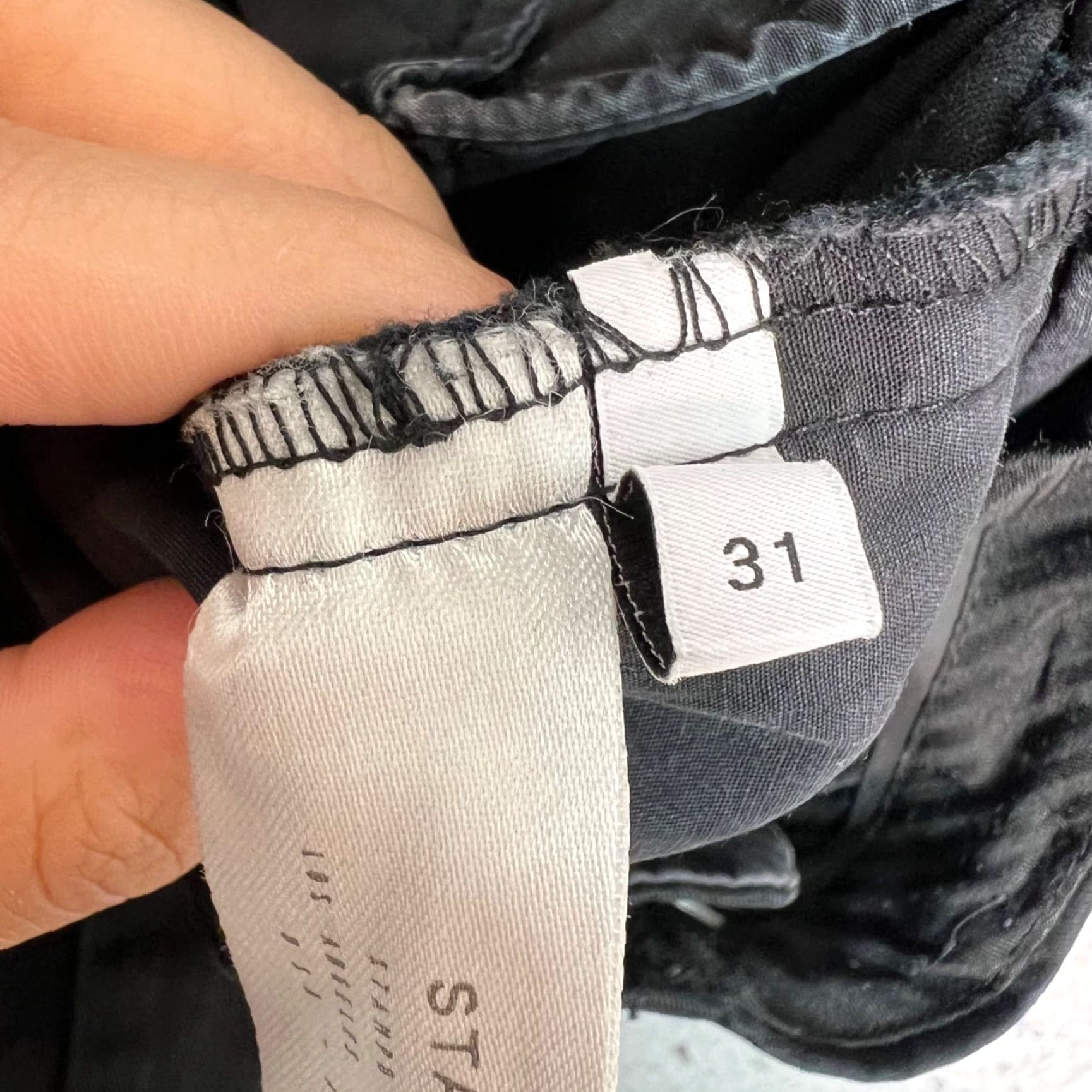 Stampd Stampd Los Angeles Black Chino Pants Mens Size 31 Straight Leg Casual Size US 31 - 4 Thumbnail