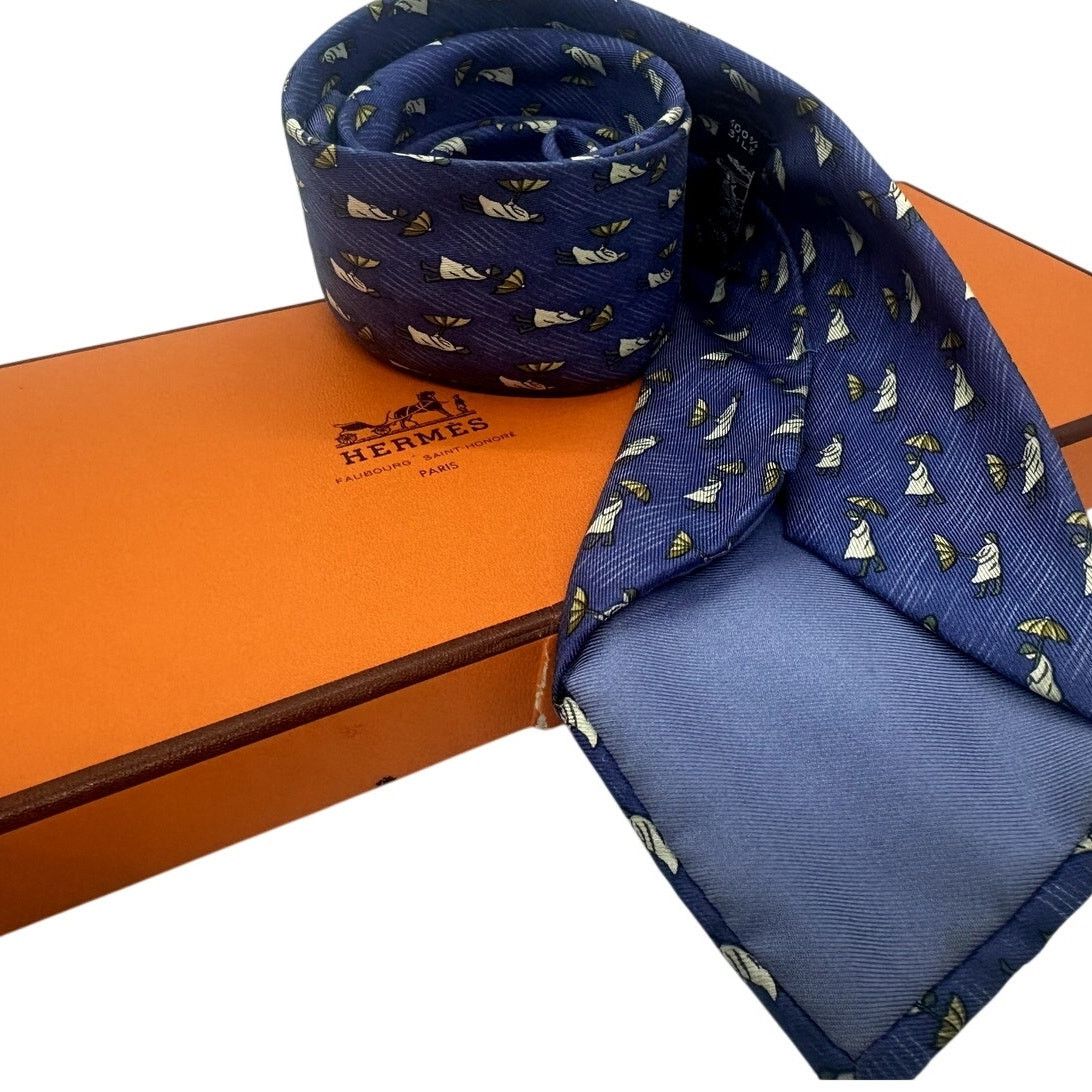Hermes Hermes Tie - 100% Silk w Box Dry clean only Made in France Size ONE SIZE - 3 Thumbnail