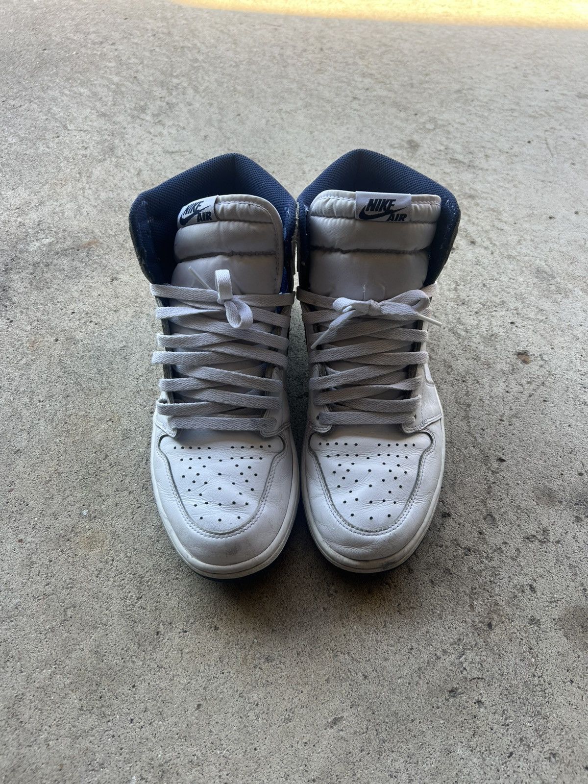 Jordan Brand Jordan 1 Retro High OG Metallic Navy 2016 Mens Size 10.5 Size US 10.5 / EU 43-44 - 3 Thumbnail
