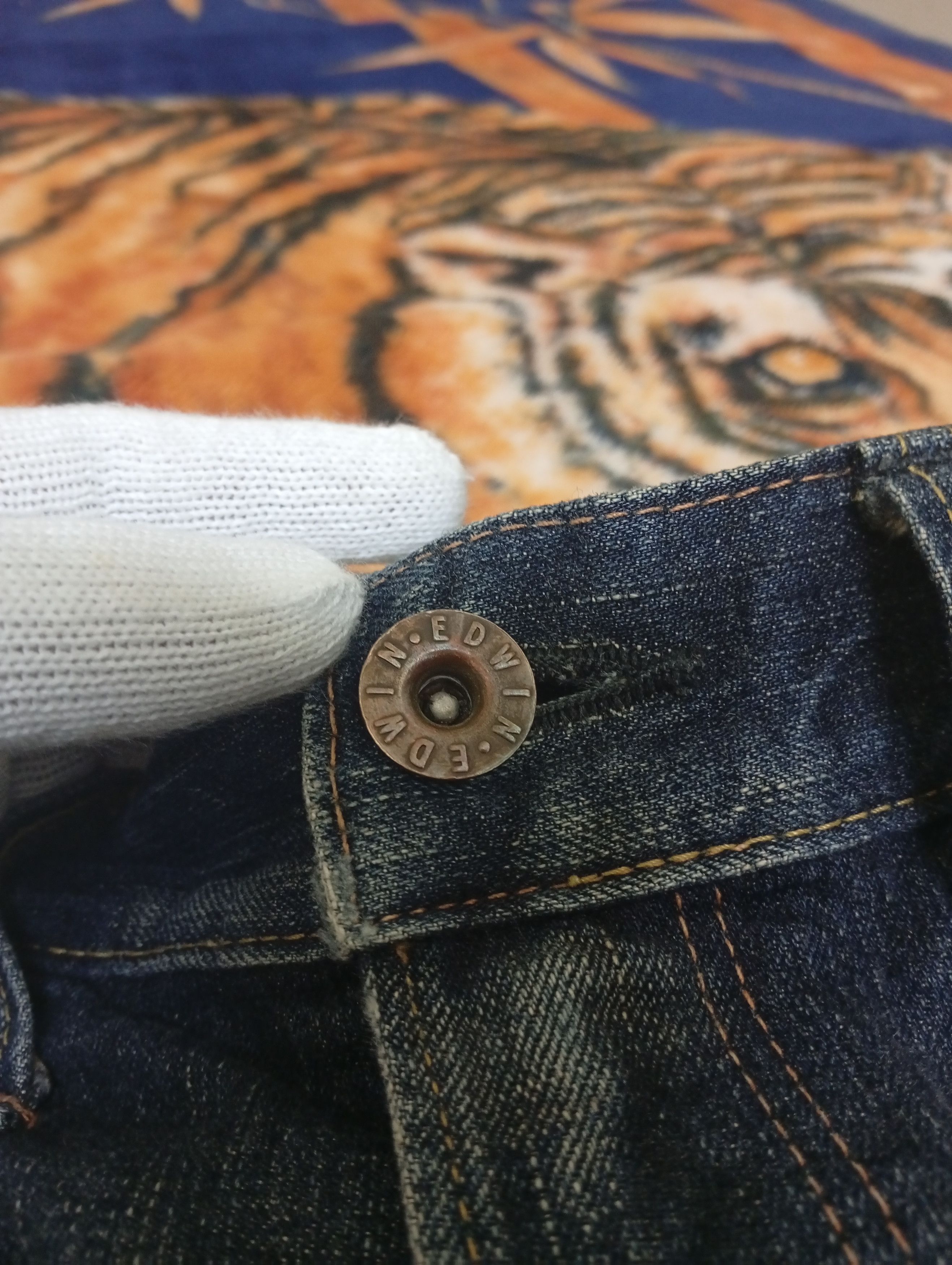 Edwin Edwin Selvedge jeans X vintage X japan brand Size US 33 - 8 Thumbnail