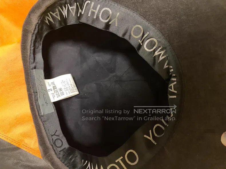 Yohji Yamamoto Yohji Yamamoto Newsboy Hat Size ONE SIZE - 7 Thumbnail