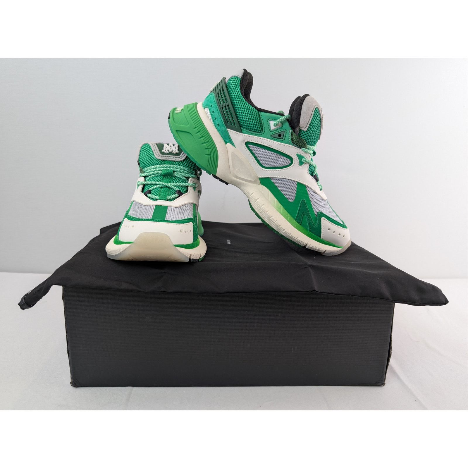 Amiri o1rshd1 MA Runner Sneakers in Green Size US 10 / EU 43 - 19 Thumbnail
