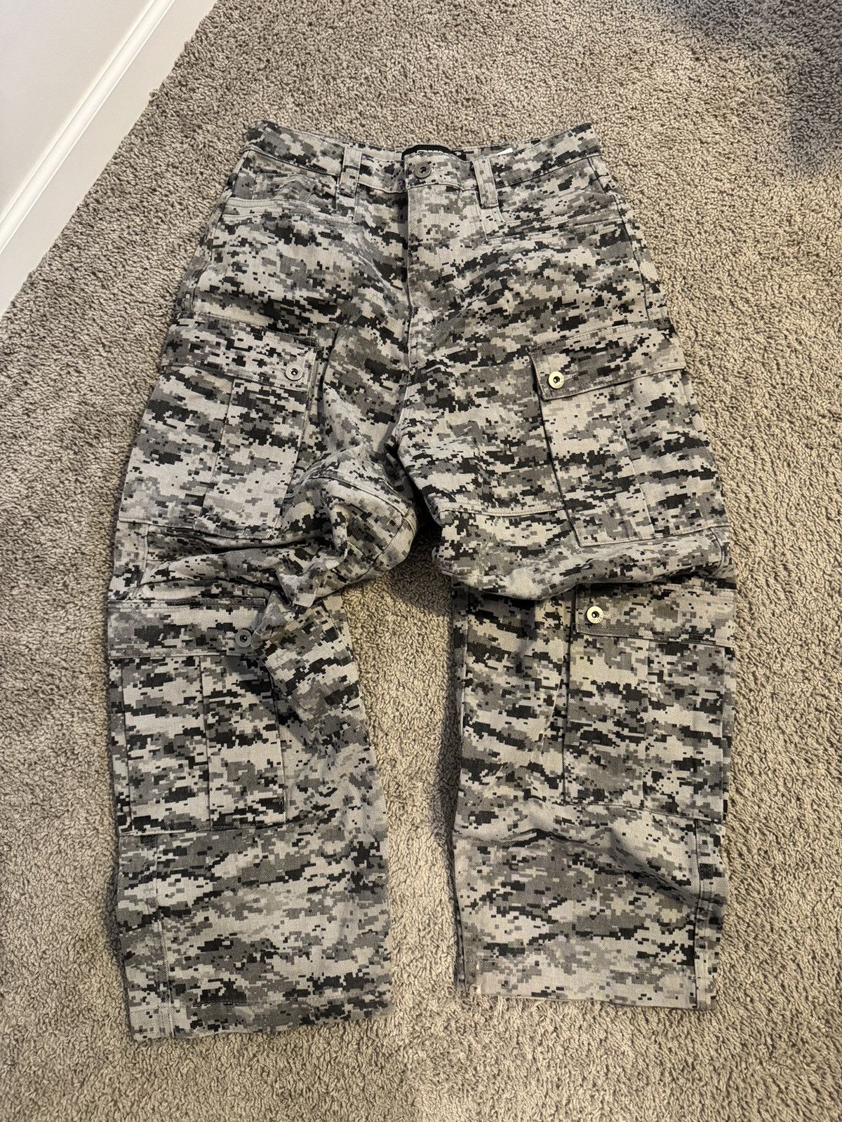 Other BEVIS Digital Camo Cargo Pants / Military Style / Size 32 Size US 32 / EU 48 - 1 Thumbnail