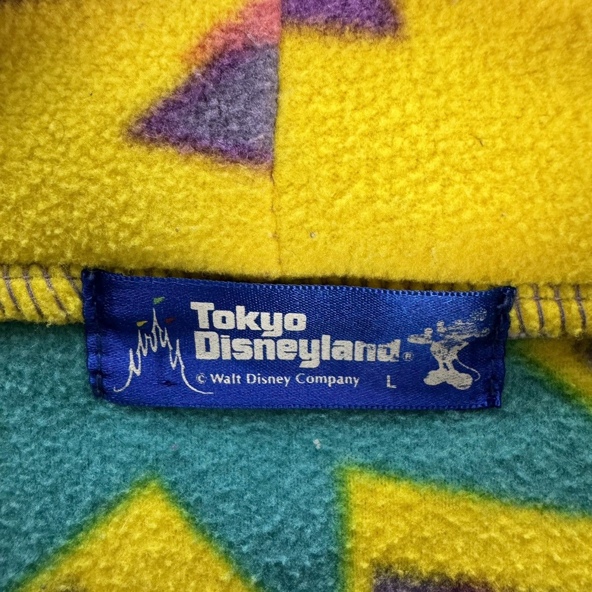 Cartoon Network × Mickey Mouse × Vintage ⚡️90s MICKEY MOUSE FLEECE WALT DISNEY BOOM JUMPER Size US L / EU 52-54 / 3 - 7 Thumbnail