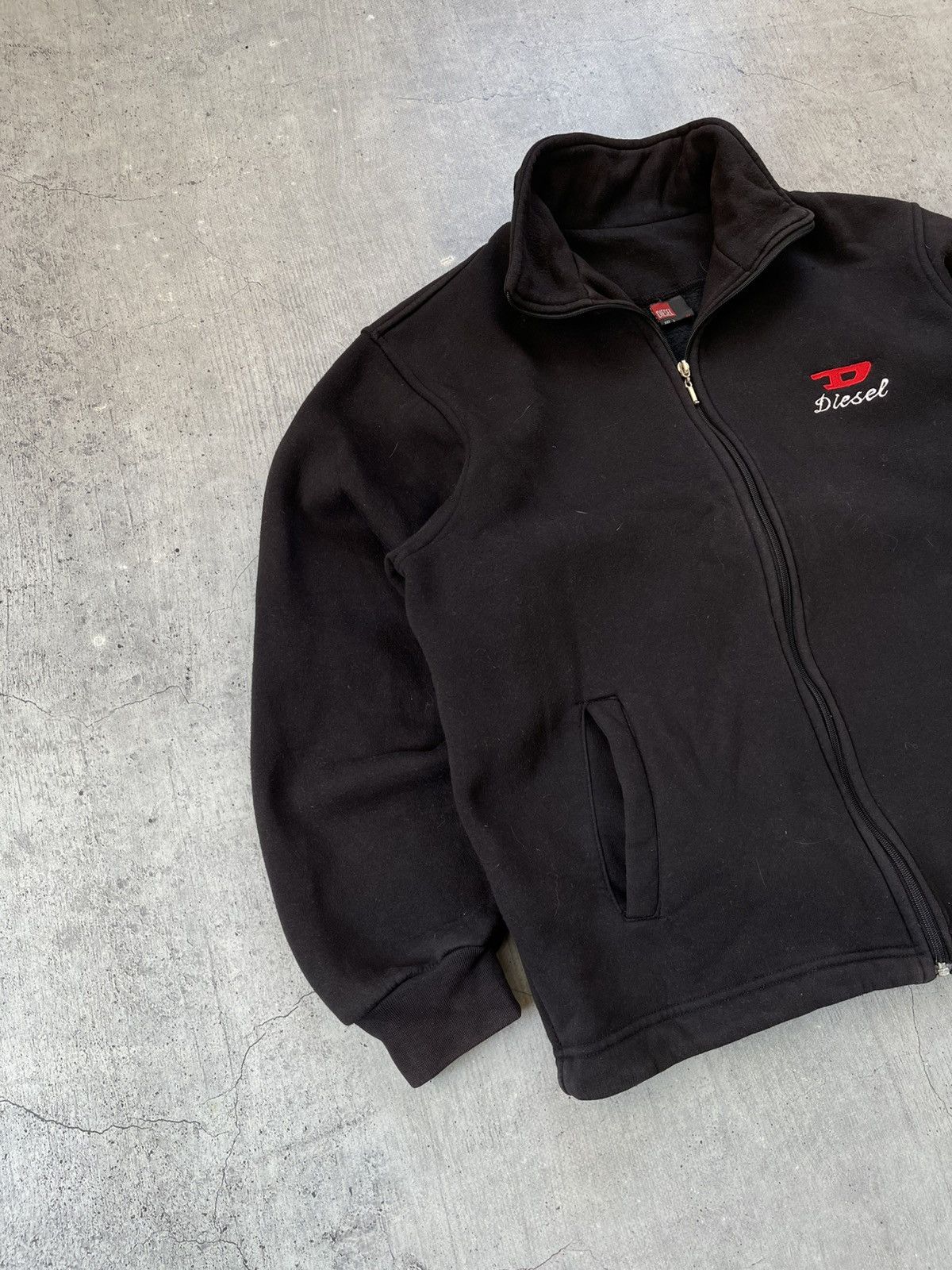 Other Vintage Diesel Zip Sweatshirt Y2k Size US L / EU 52-54 / 3 - 5 Thumbnail