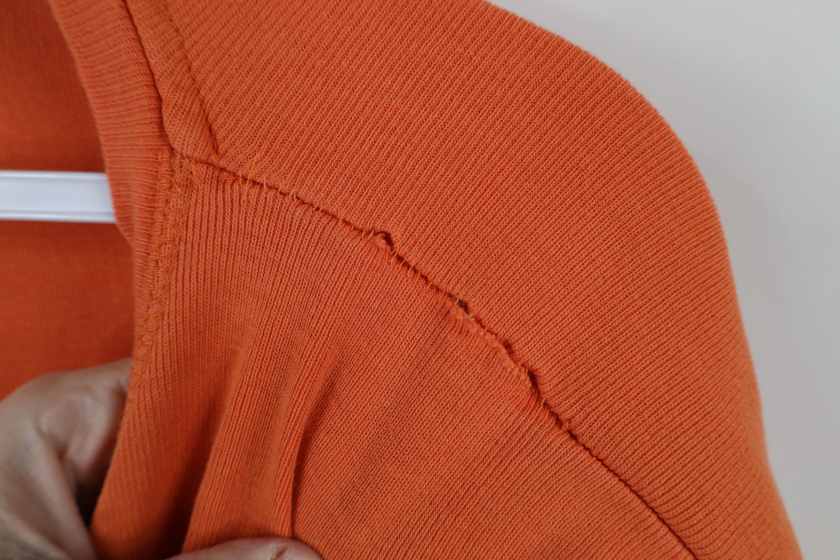 Vintage Vintage 90s Streetwear Baggy Fit Ribbed Knit Henley T-Shirt Size US L / EU 52-54 / 3 - 4 Thumbnail
