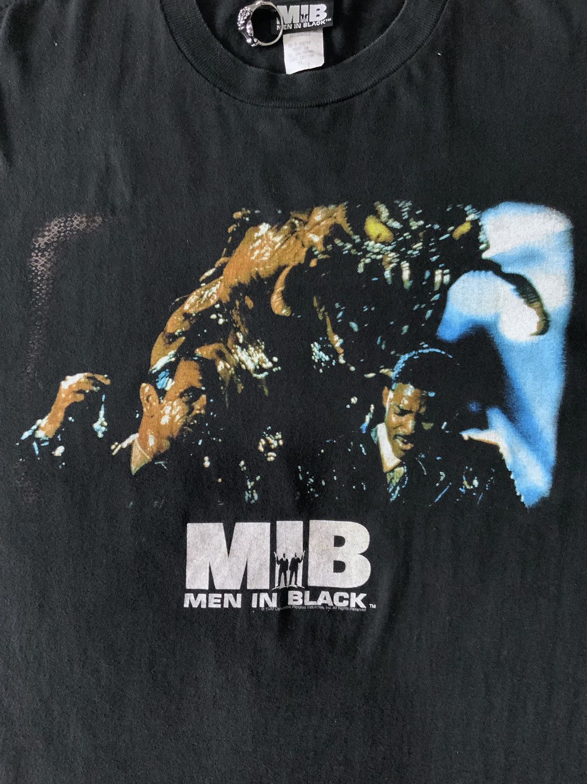 Other 1997 Men In Black MIB Let’s Bag Us Some Bug J K 90s Shirt Size US XL / EU 56 / 4 - 6 Thumbnail