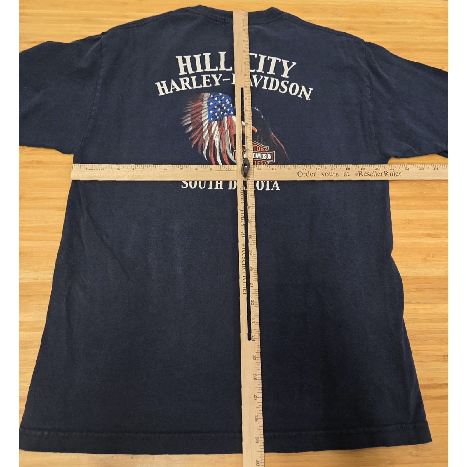 Harley Davidson VINTAGE Harley-Davidson Sturgis Black Hills Rally Shirt Mens XL Blue 2015 Biker Size US XL / EU 56 / 4 - 7 Thumbnail