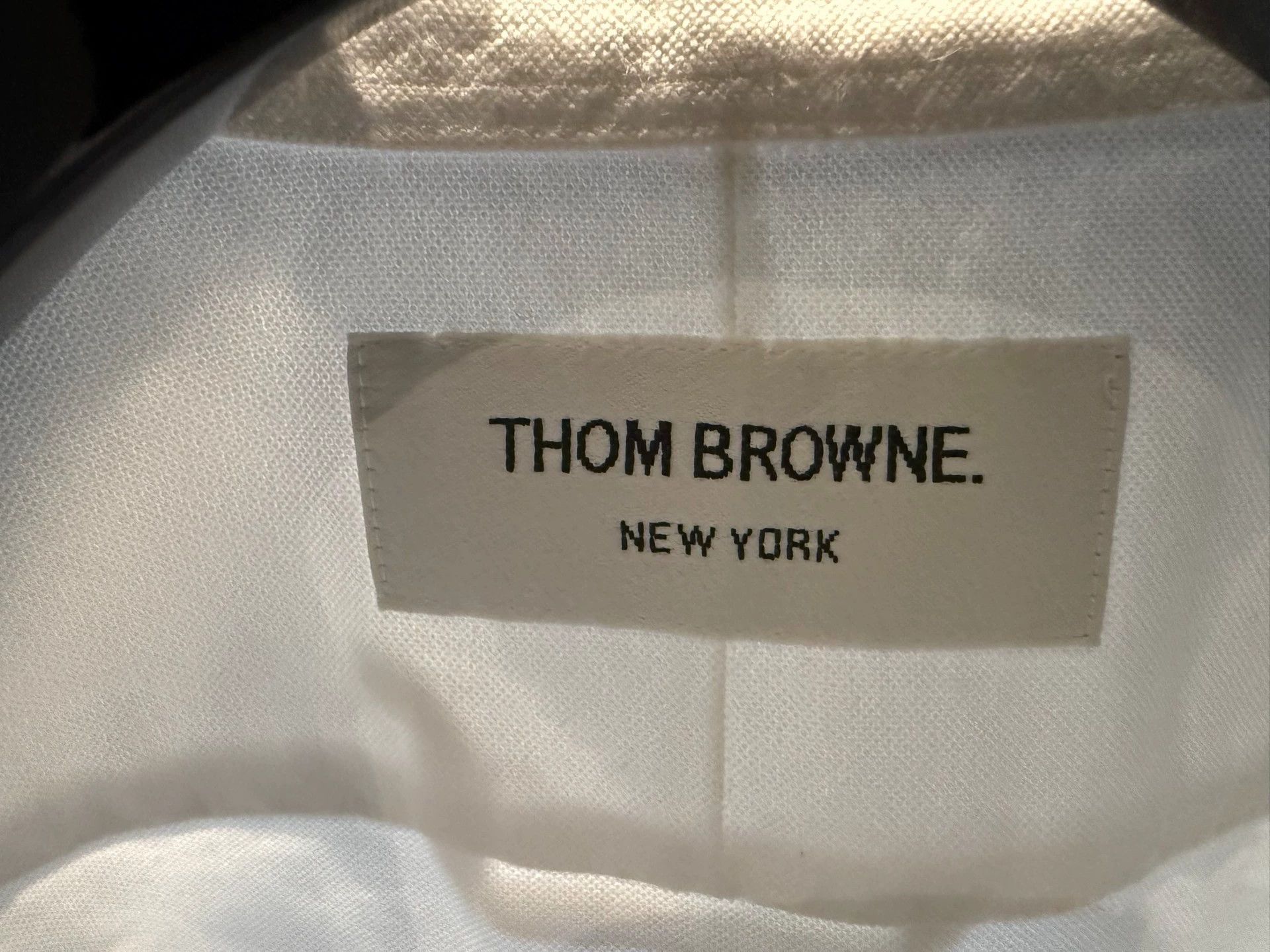 Thom Browne Thom Browne 3-color Placket White Oxford Shirt Size 4 95N Size US XL / EU 56 / 4 - 3 Thumbnail