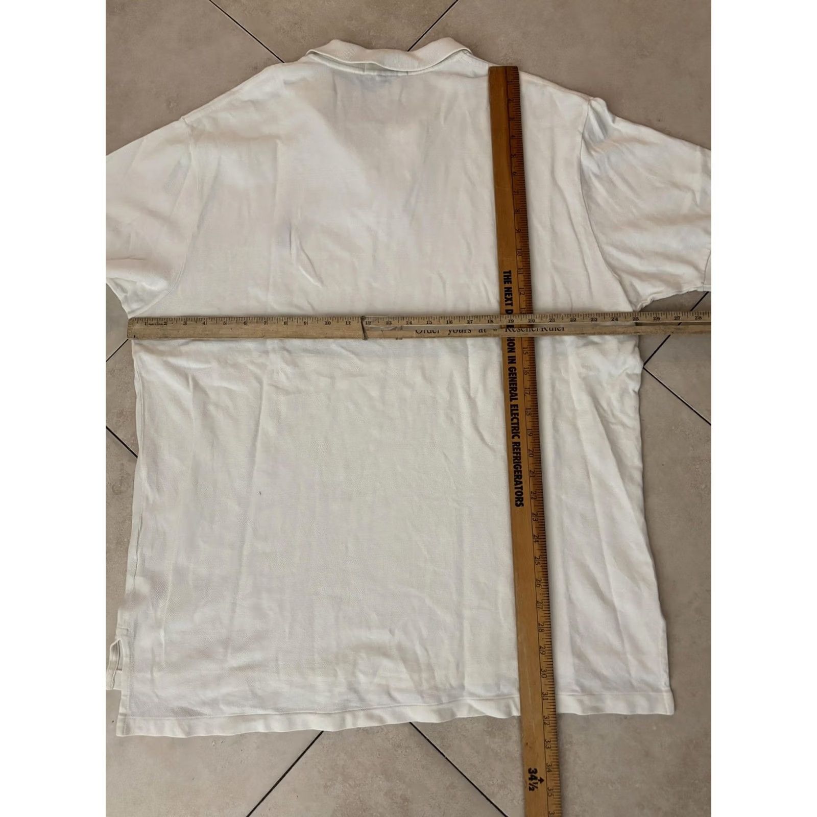 Polo Ralph Lauren Polo Ralph Lauren Polo Shirt Mens XL White Crest Logo 100% Cotton Casual Shirt Mens XL White Crest Logo Polo Ralph Lauren Size US XL / EU 56 / 4 - 6 Thumbnail
