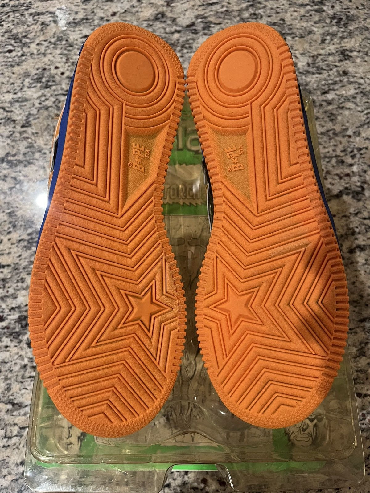 Bape × Marvel Comics Bape x Marvel Human Torch Bapesta Size US 10.5 / EU 43-44 - 9 Thumbnail