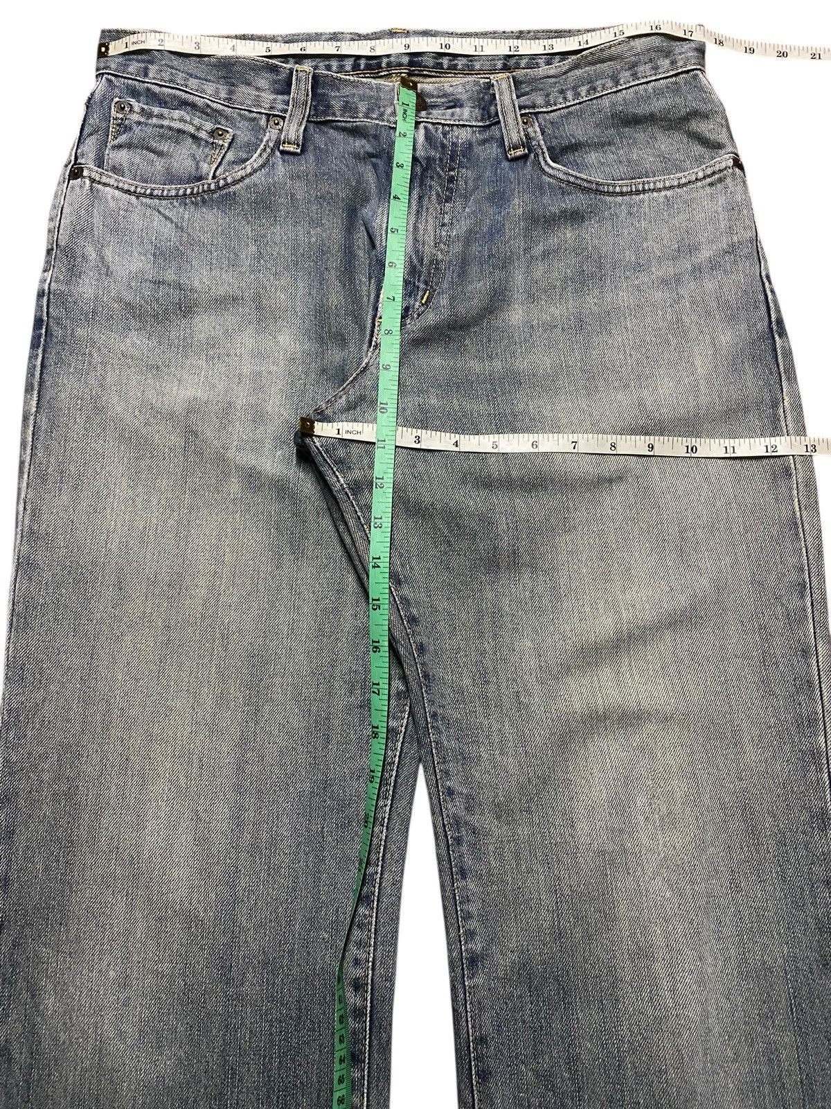 Edwin Vintage Japanese Brand Edwin 404 Faded Dustressed Loose Size US 35 - 16 Thumbnail