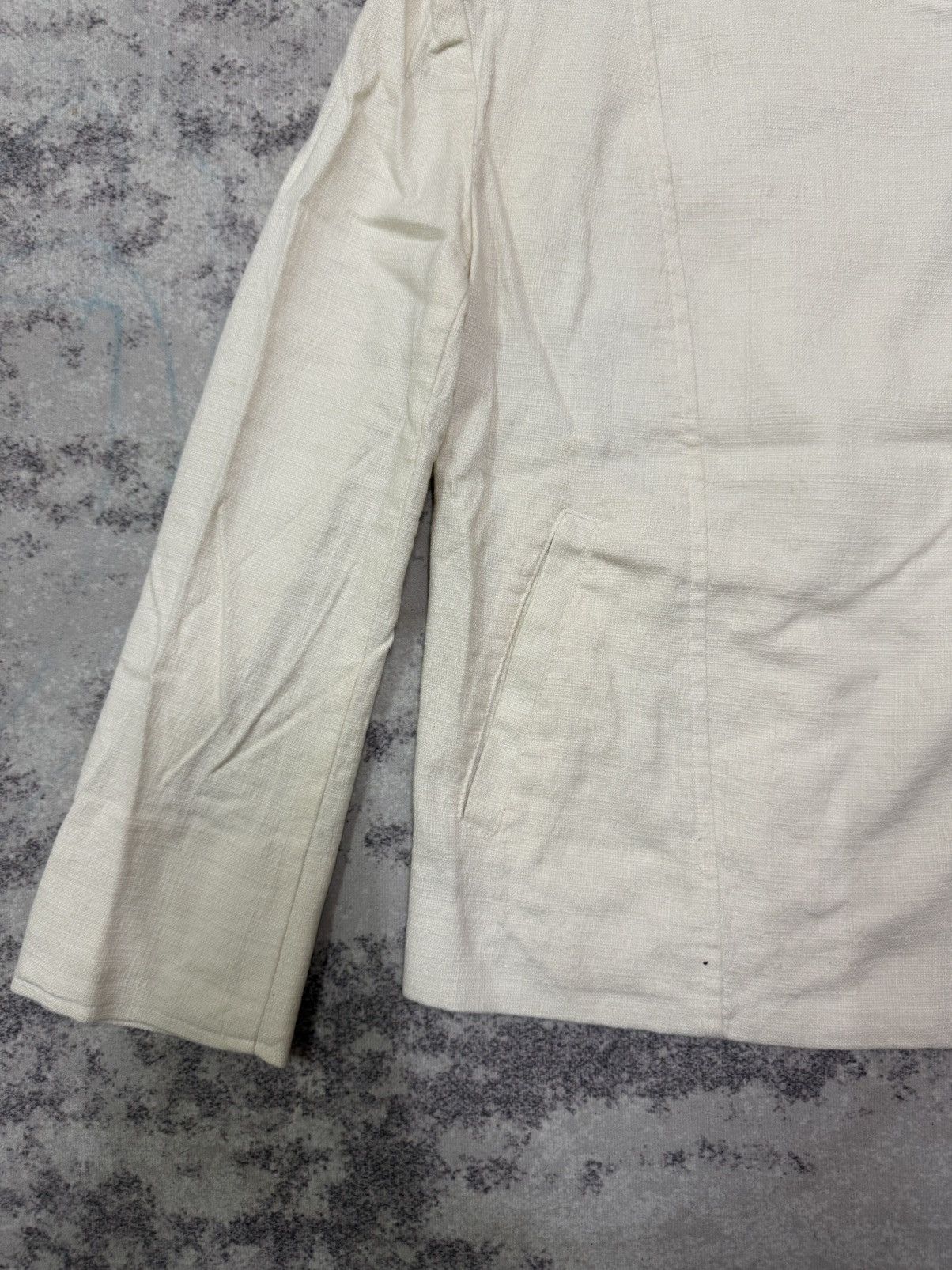 DKNY DKNYC LINEN JACKET Size XS / US 0-2 / IT 36-38 - 4 Thumbnail