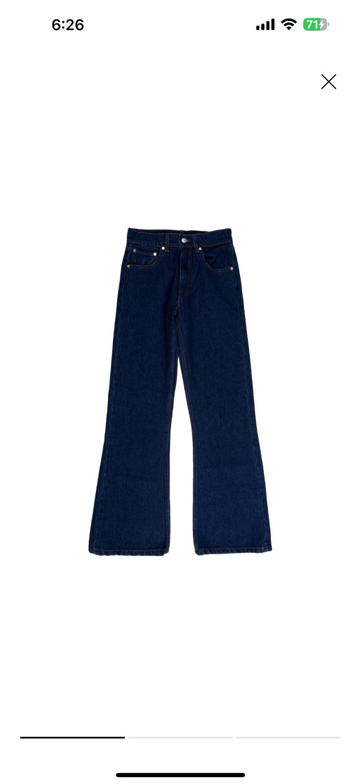Gimaguas Gimaguas Bootcut Jeans Size 23" - 1 Thumbnail