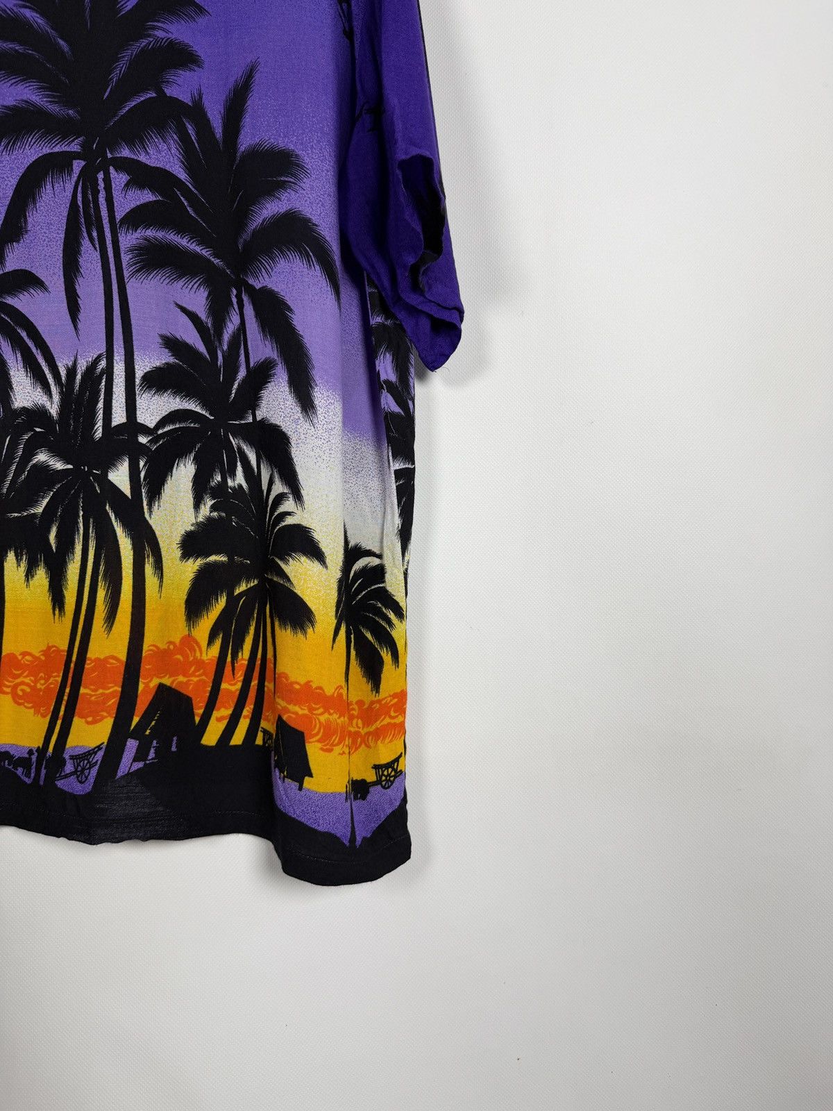 Other Hawaiian Short Sleeve Shirt Button Up Palm Hawaii Rayon XXL Size US XXL / EU 58 / 5 - 12 Thumbnail