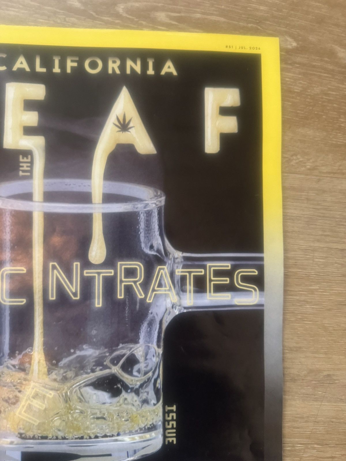 Dazed Magazine California Leaf The Concentrates Issue Magazine (High Times) Size ONE SIZE - 3 Thumbnail