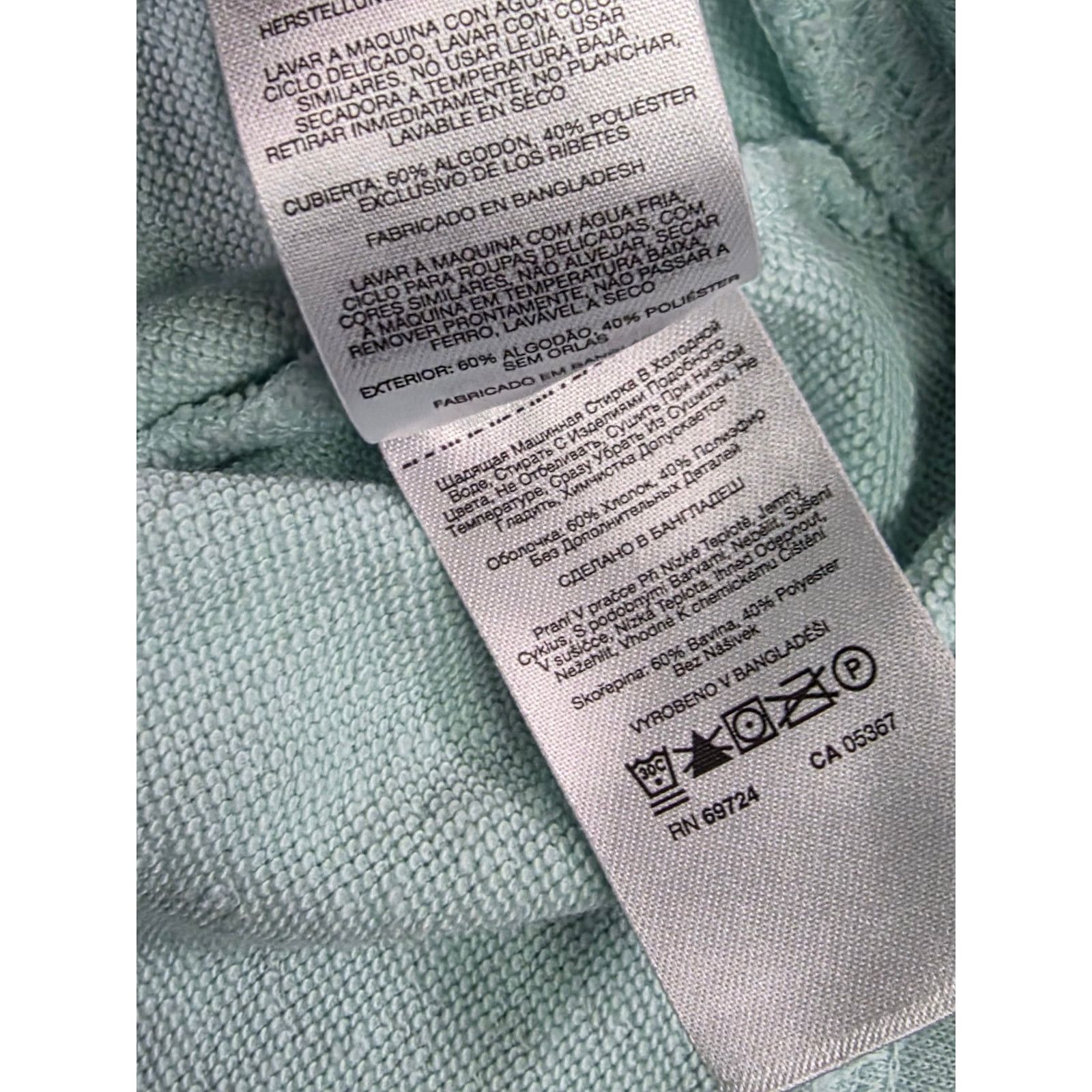 Columbia Columbia Sportswear Women’s Sweater L Mint Mid-Zip Pullover Size L / US 10 / IT 46 - 6 Thumbnail