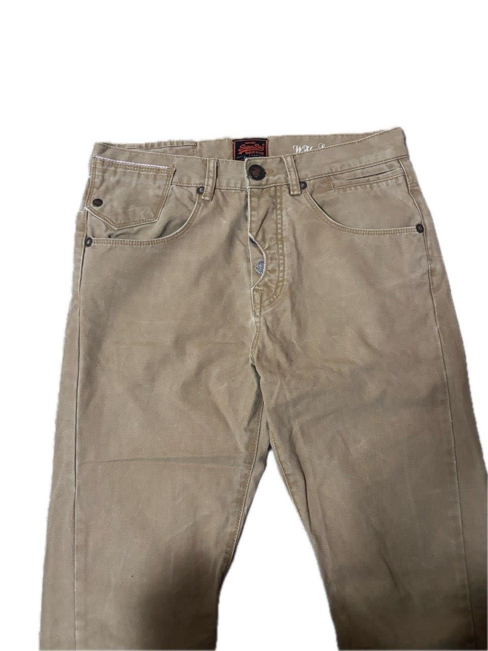 Superdry Superdry Vintage Chinos Straight Fit | 100% Cotton Size US 31 - 15 Thumbnail