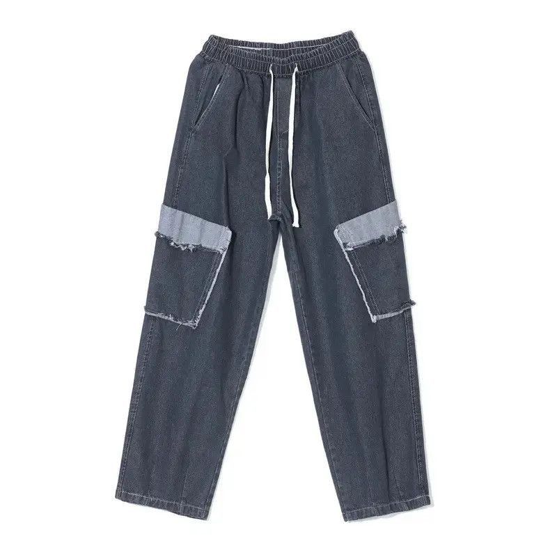 Japanese Brand Retro loose wide leg casual jeans Size US 30 / EU 46 - 5 Thumbnail