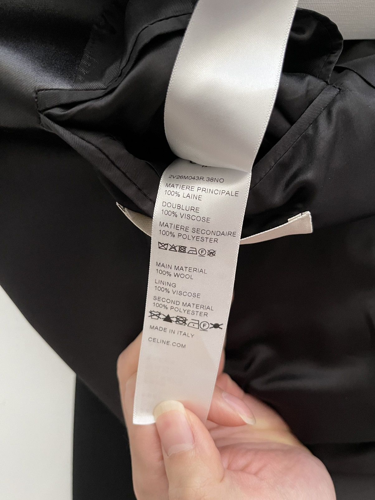 Celine Celine 24SS Tuxedo Size US M / EU 48-50 / 2 - 5 Thumbnail