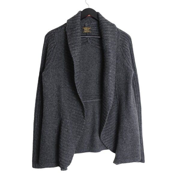 Burton Burton Women's Adele Acrylic Wool Thick Knitted Cardigan Size S / US 4 / IT 40 - 1 Thumbnail