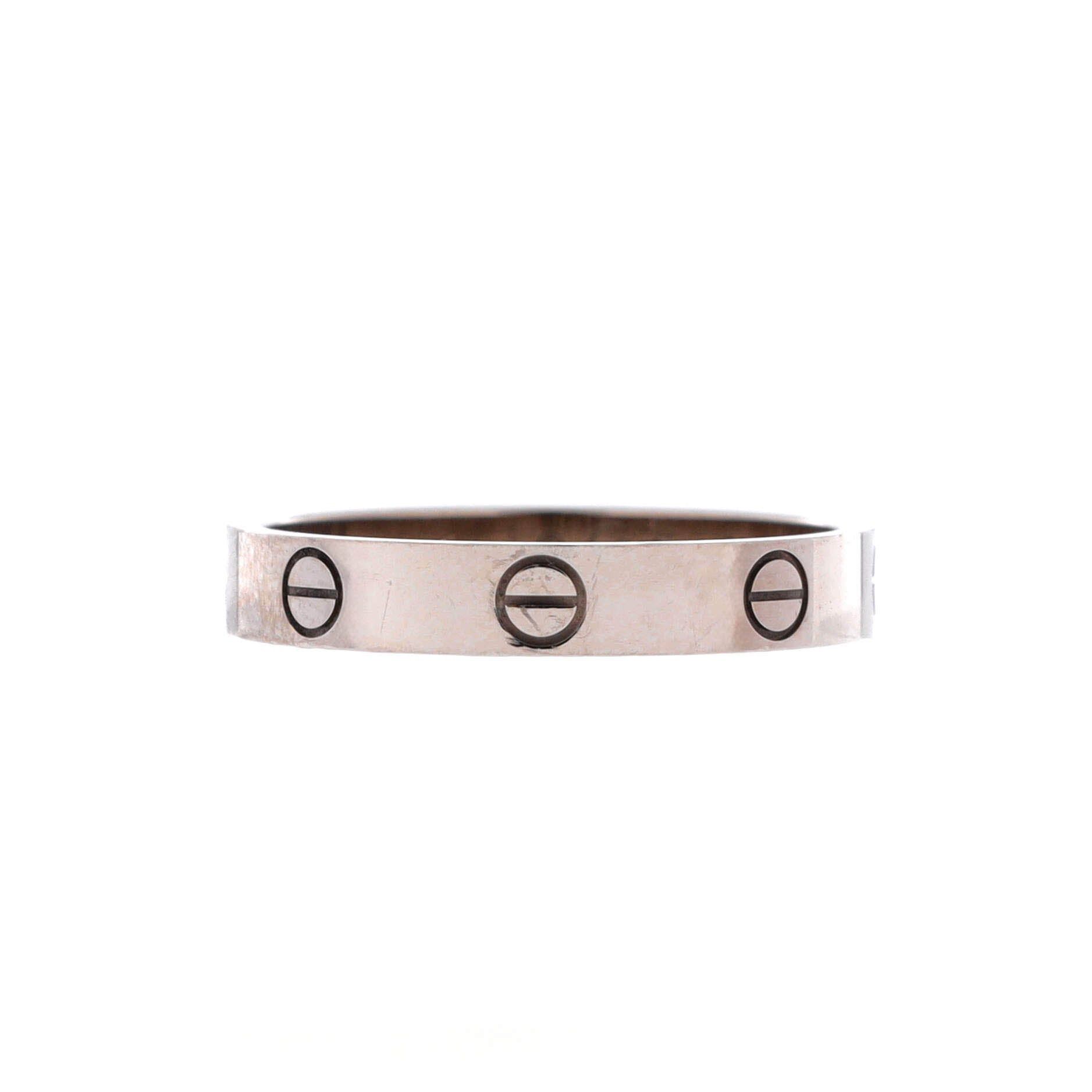 Cartier Love Wedding Band Ring Size ONE SIZE - 1 Thumbnail