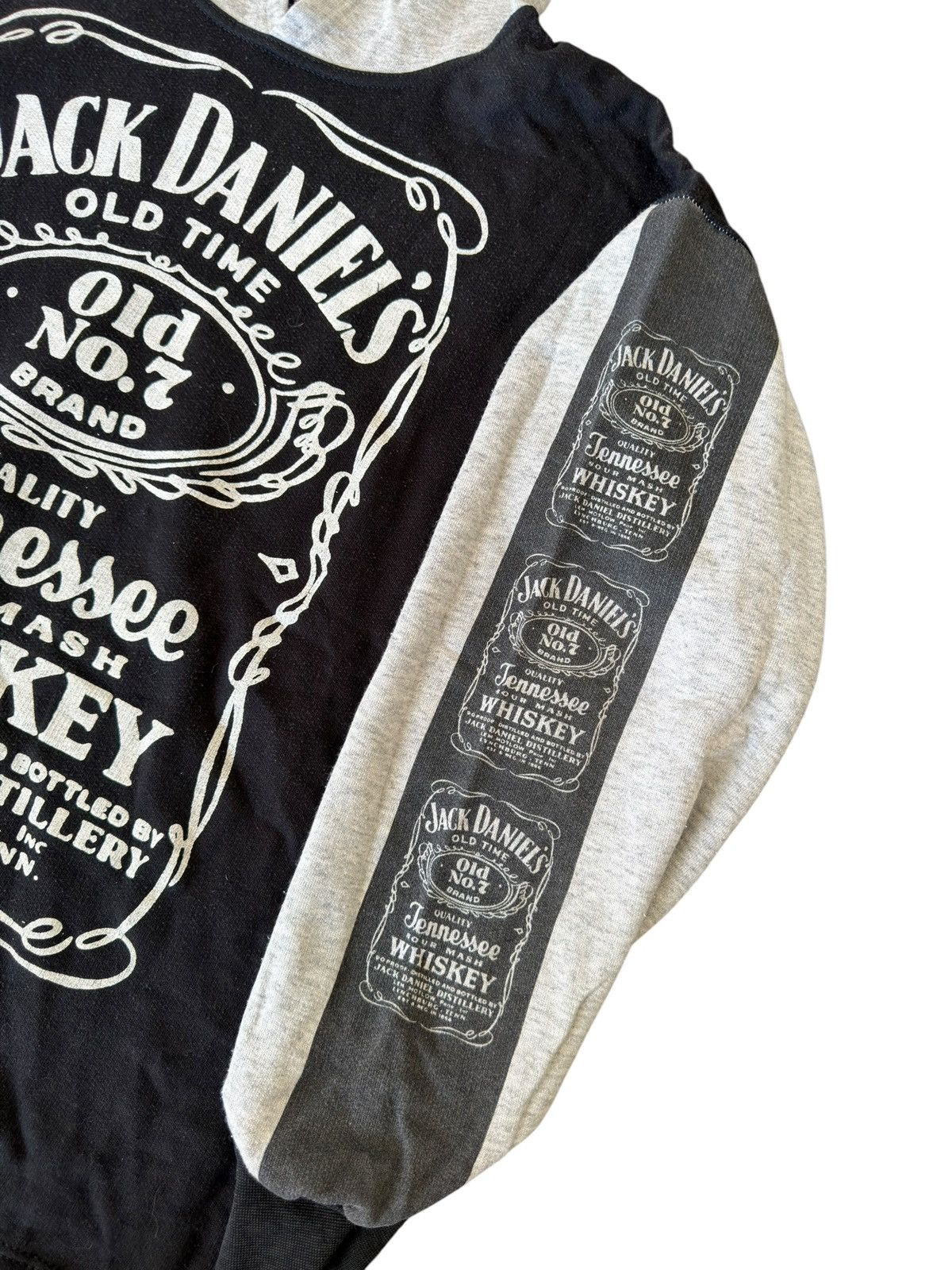 Vintage *RARE* VINTAGE 1990s JACK DANIELS WHISKEY HOODIE EMPIRE Size US XL / EU 56 / 4 - 3 Thumbnail