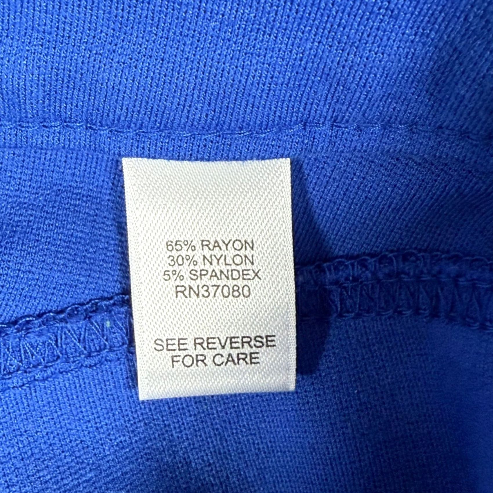 Vintage Cato Contemporary Blue Lightweight Stretch Pants Women 14 Dress Pants Business Casual Travel Workwear Mens? Size 36" / US 14 / IT 50 - 5 Thumbnail