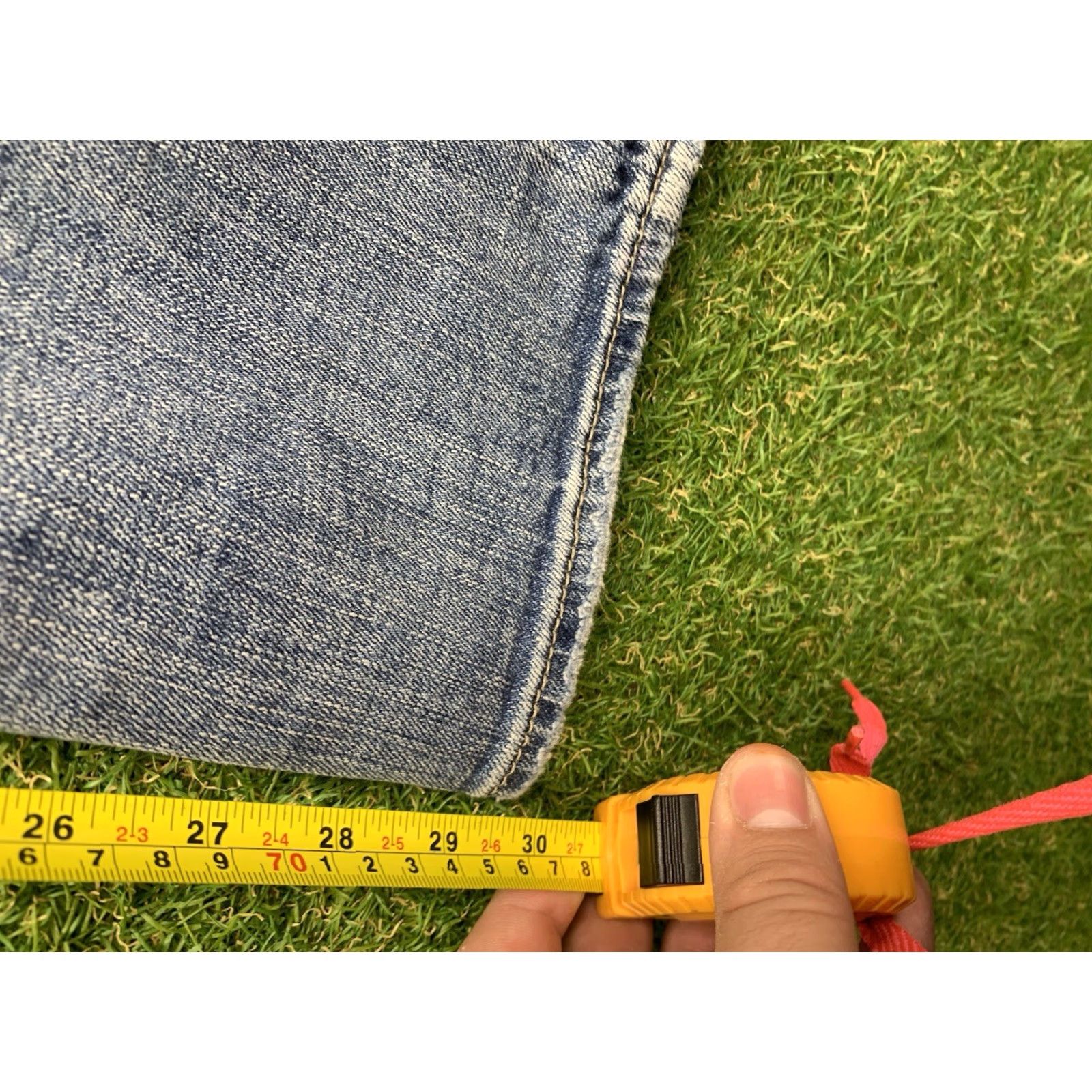 Silver Jeans Co. Silver Jeans Hunter Mens 34x32 Athletic Fit Tapered Leg Denim Jeans Blue Stretch Size US 34 / EU 50 - 7 Thumbnail