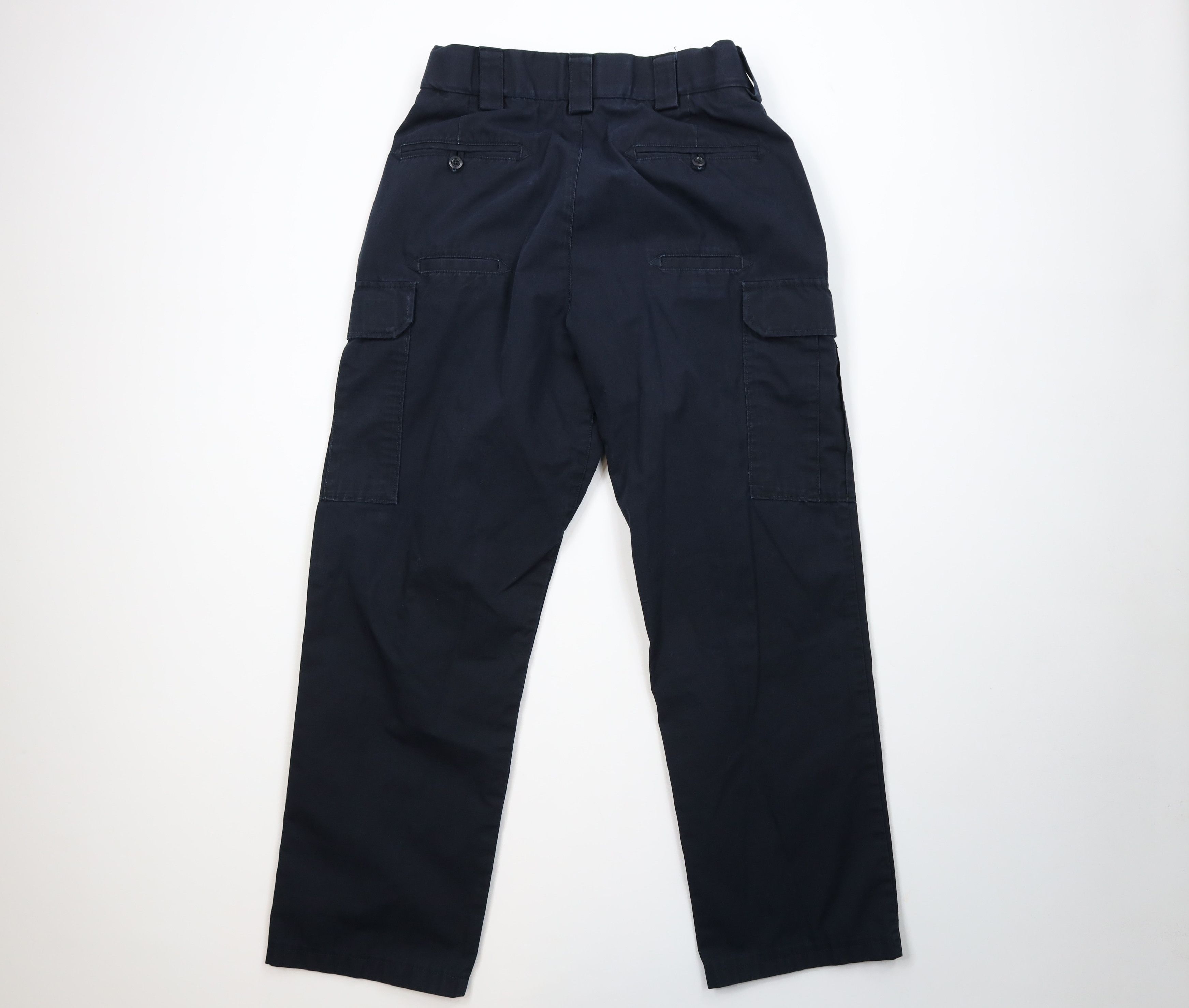 Vintage 5.11 Tactical Series Ripstop Uniform Cargo Pants Navy Blue Size US 34 / EU 50 - 9 Thumbnail