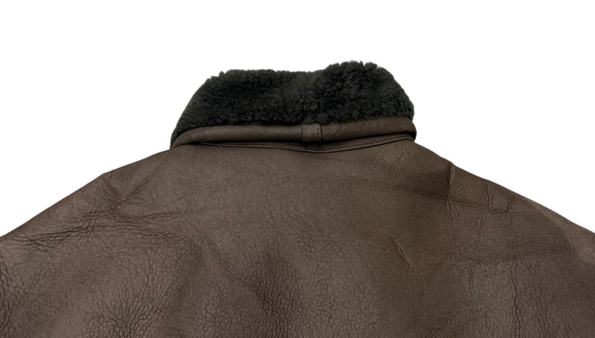 Leather Vintage Sheepskin Shearling Avant Garde Leather Jacket Size US M / EU 48-50 / 2 - 15 Thumbnail