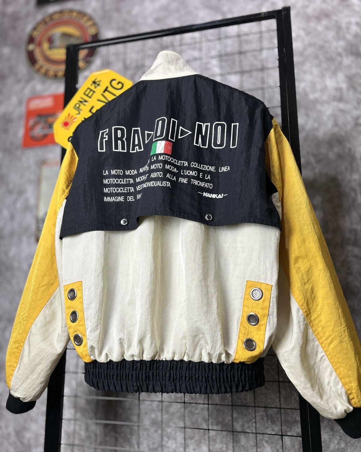 Japanese Brand × Vintage (RARE ✨) Nankai buhin Japan 90s Vintage Racing bomber Jacket Size US L / EU 52-54 / 3 - 2 Thumbnail