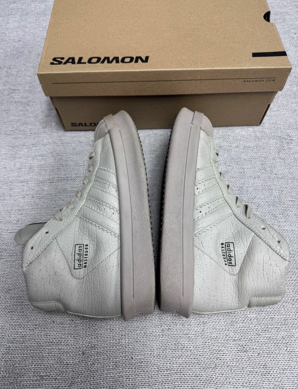Adidas Adidas x Rick Owens Superstar High K37 Size US 9 / EU 42 - 1 Thumbnail