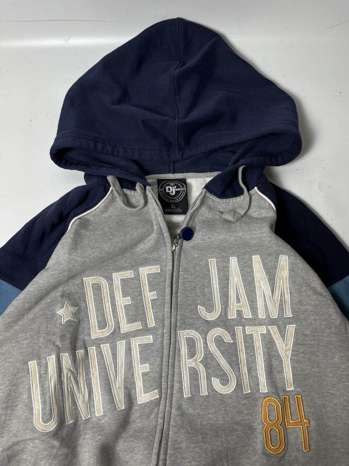 Band Tees × Death Row Records × Vintage vintage 90s defjam university hoodie Size US XL / EU 56 / 4 - 3 Thumbnail