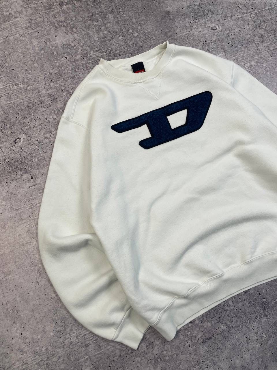 Diesel Vintage Diesel Big Logo Sweatshirt Y2K Size US L / EU 52-54 / 3 - 2 Thumbnail