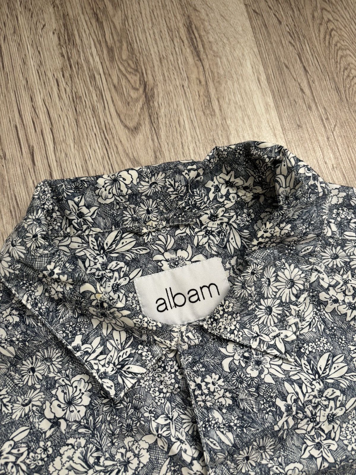 Albam Albam Floral Short Sleeve Shirt Size US M / EU 48-50 / 2 - 4 Thumbnail