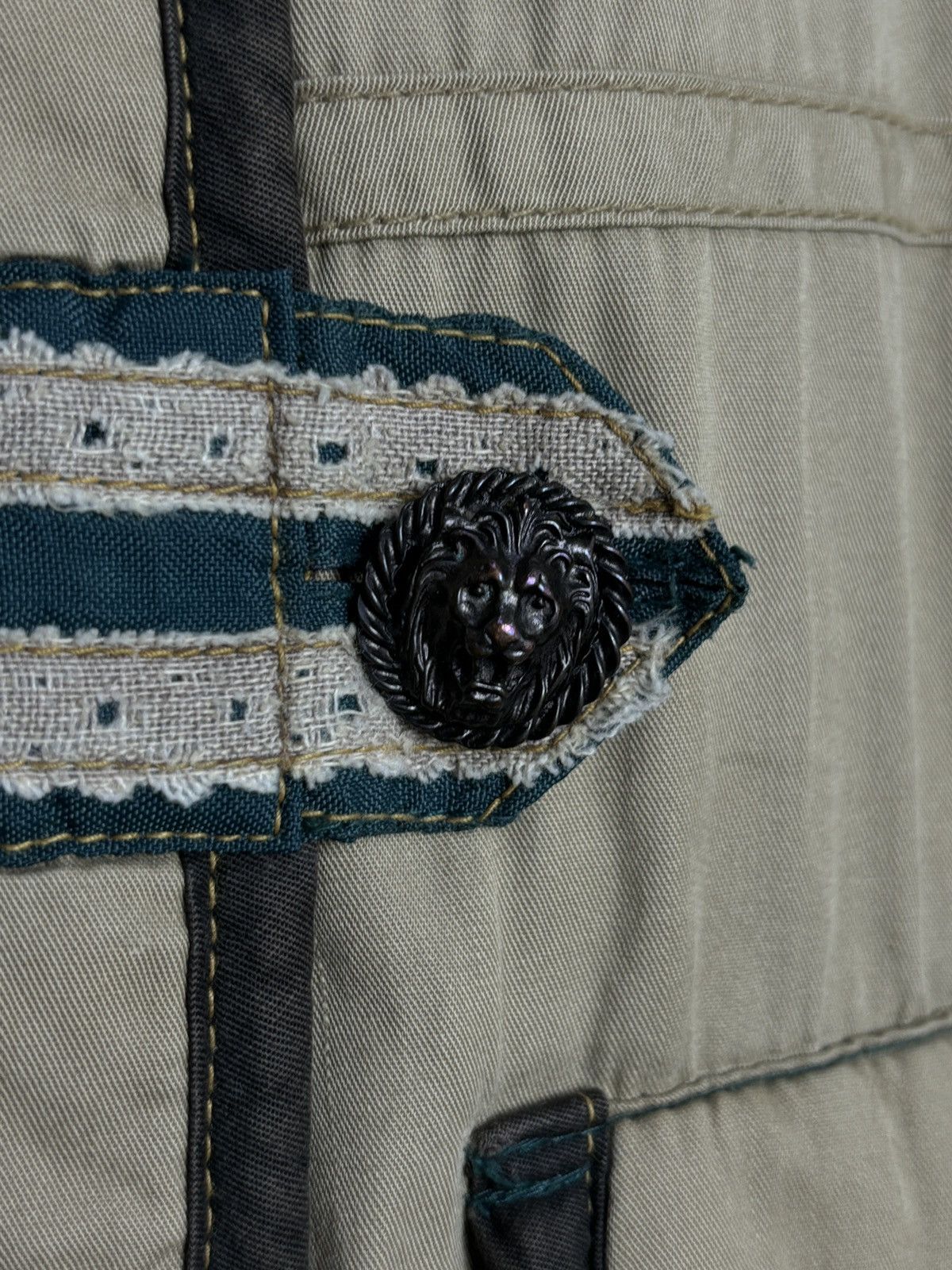 Kenzo × Vintage Vintage Kenzo Jeans 80s Coat Jacket Aztec Indian Vibe Size L / US 10 / IT 46 - 12 Thumbnail