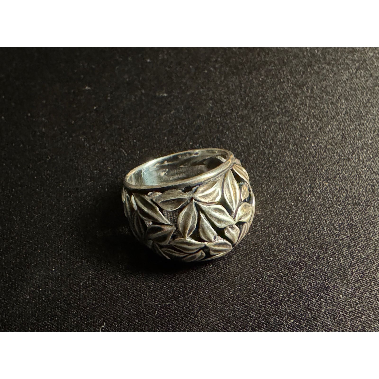 Other James Avery 925 Silver Open Leaves Dome Ring Size 8 Size ONE SIZE - 3 Thumbnail