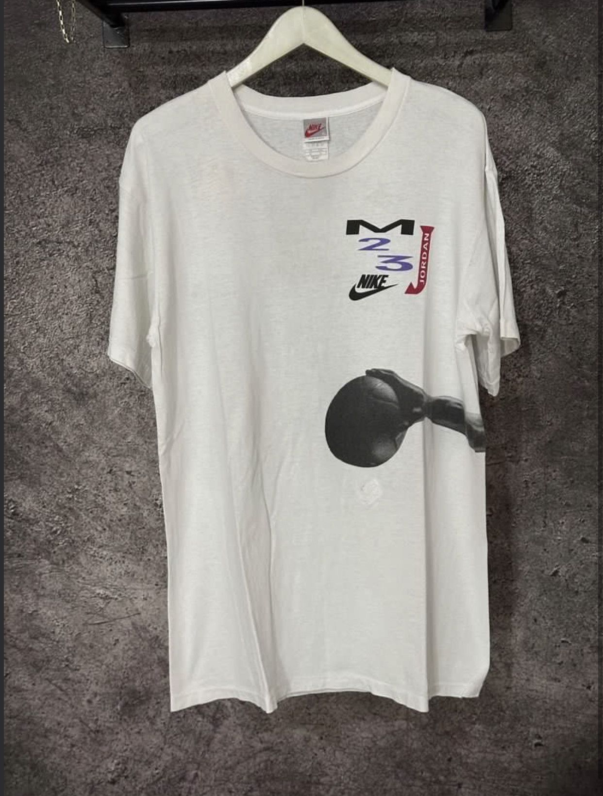 Nike Nike Vintage Jordan T-Shirt Size US L / EU 52-54 / 3 - 2 Thumbnail