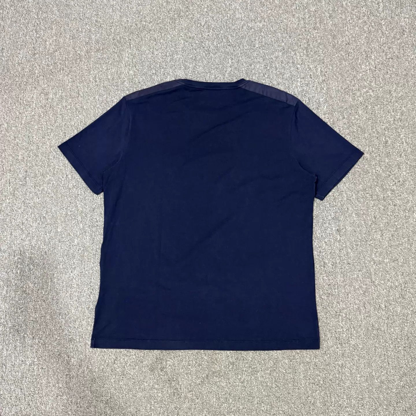 Prada Prada Navy Blue Colorblocked Printed Logo SS XXL 99 New Size XXL / US 16-18 / IT 52-54 - 2 Thumbnail