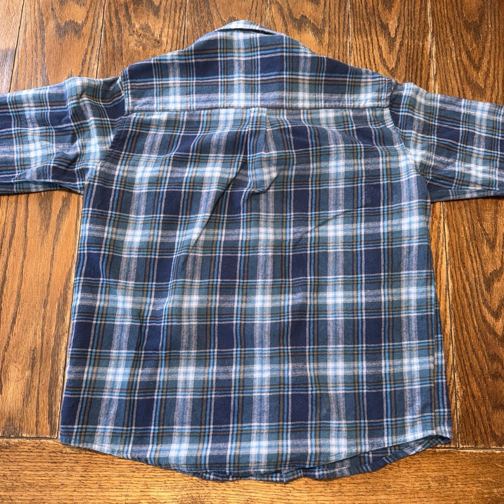 Lee Lee Valley Ireland Blue Plaid Flannel Shirt Men’s Size S Regular Button-Up Long Sleeve Cotton Fall Winter Pockets Classic Outdoor Mens Size US S / EU 44-46 / 1 - 5 Thumbnail
