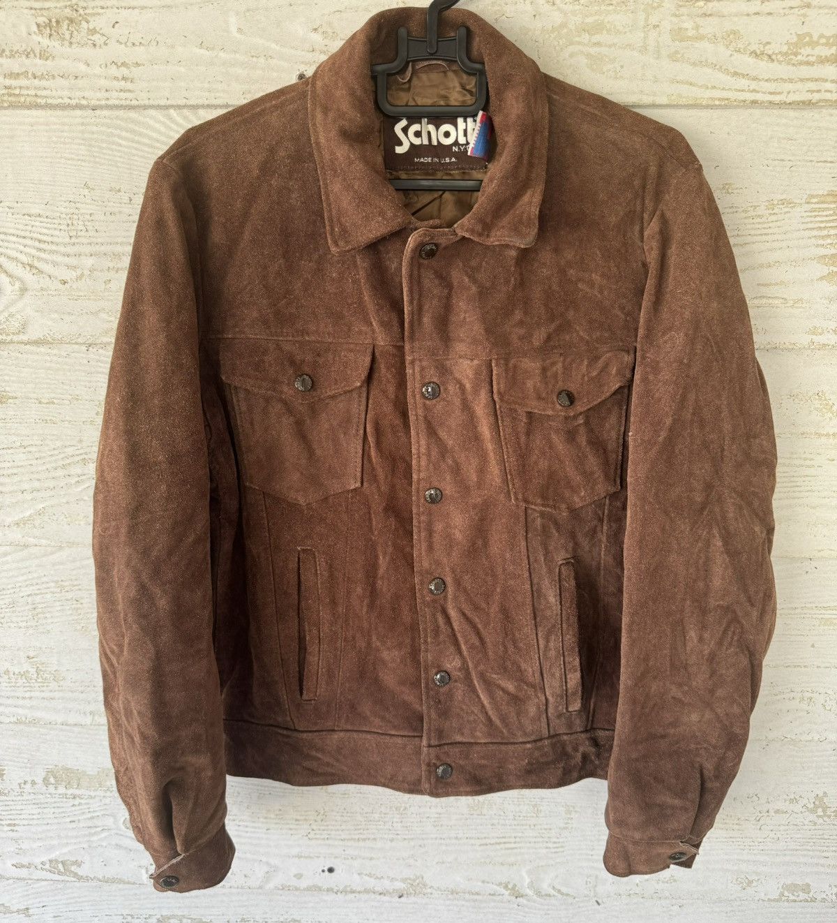 Leather Jacket × Schott × Vintage Vintage Schott NYC Leather