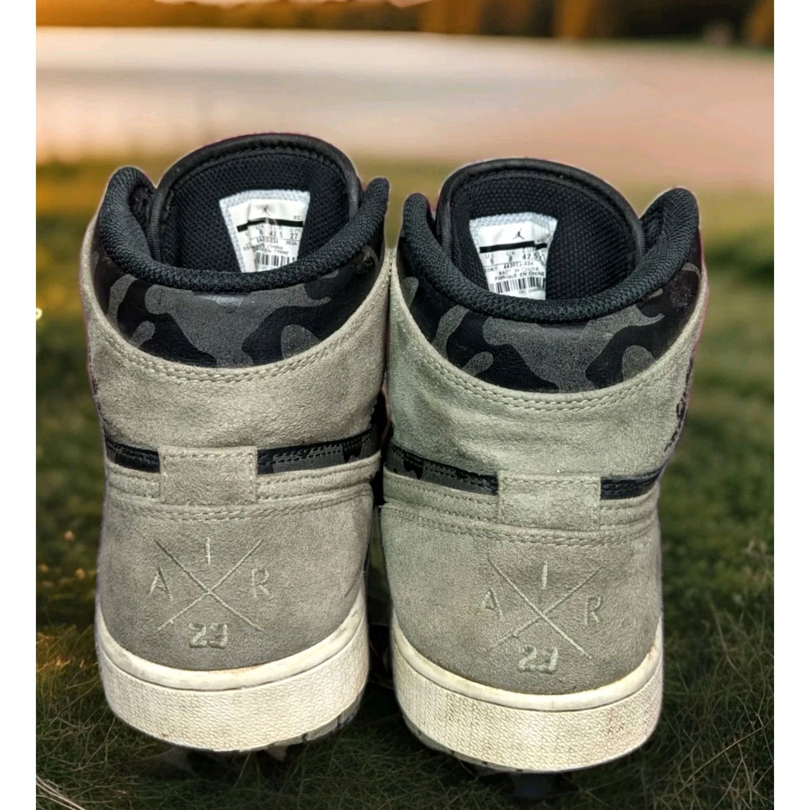 Nike Nike Air Jordan 1 Retro High Camo 3M Shadow Sneaker Mens 9 Size US M / EU 48-50 / 2 - 6 Thumbnail